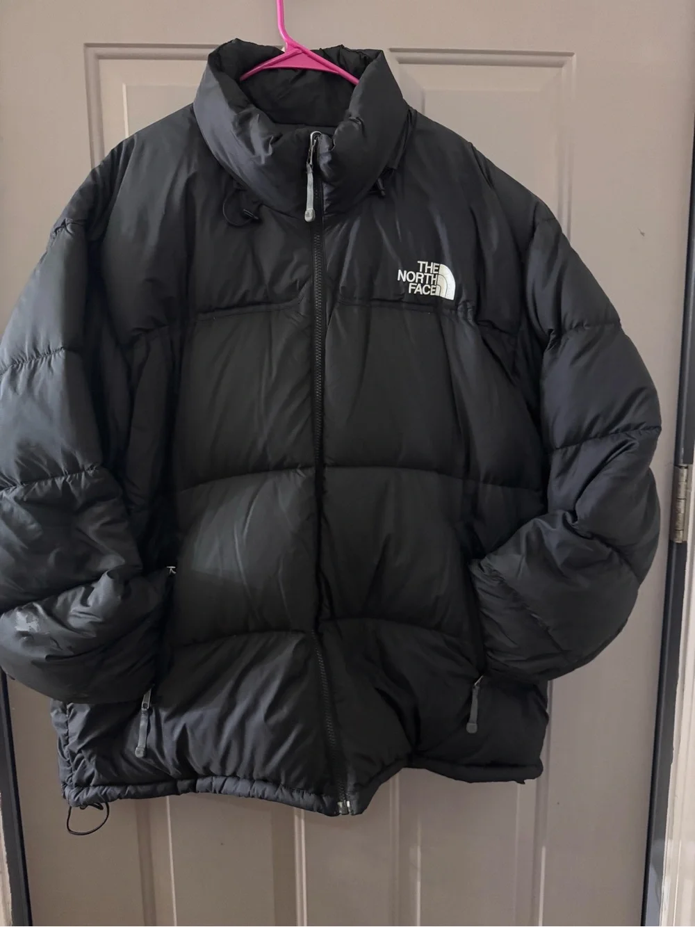 The North Face Men’s Black Down-Style Puffer Jacket